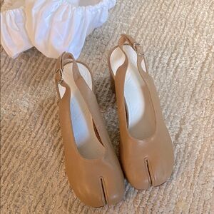 Maison Margiela tabi slingback size 36.5